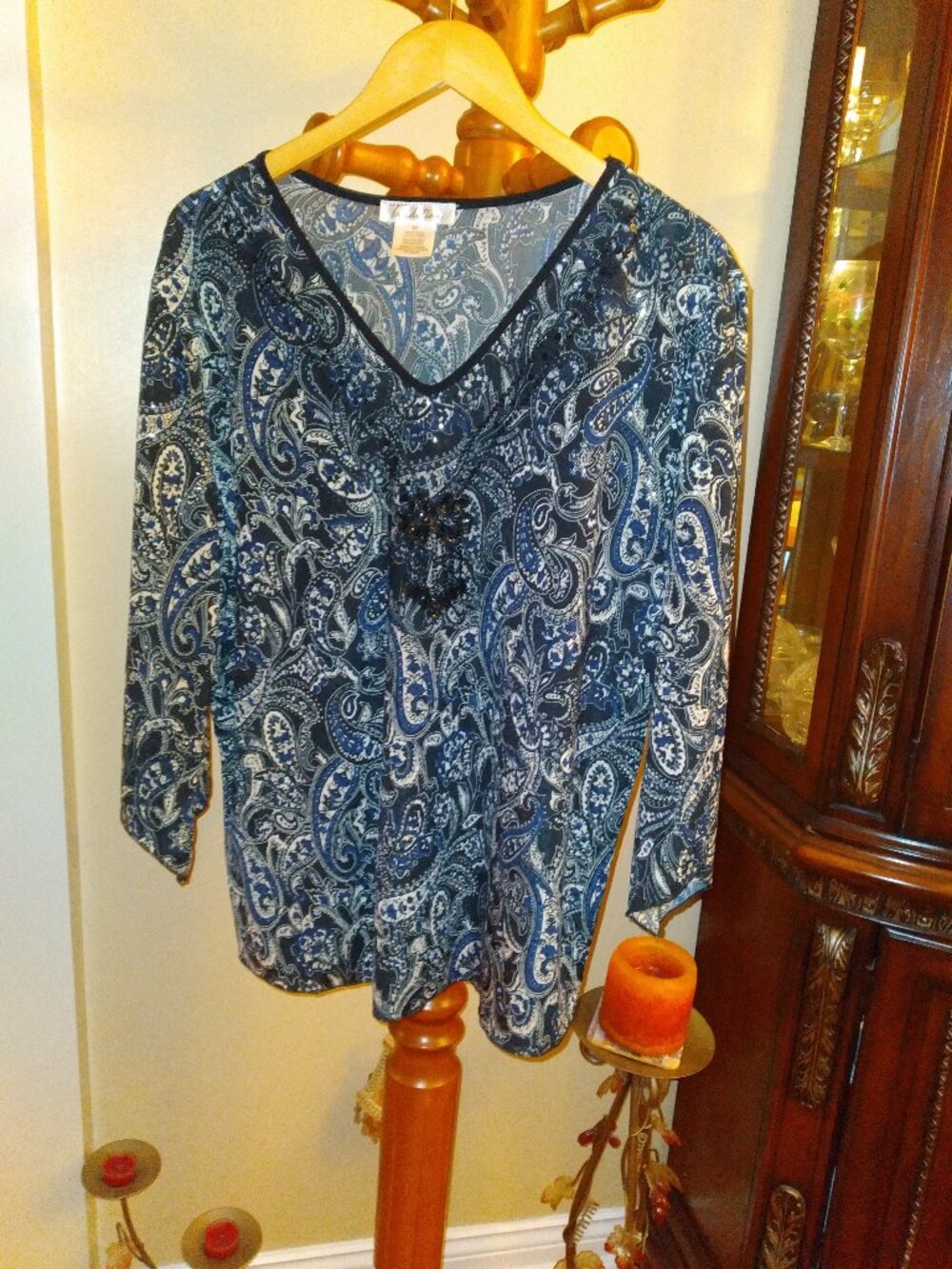 Elegant Blouse, Tradition, Size - 1X